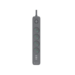  Tracer 47685 Power Line+ 5m (4 sockets +3x USB A)