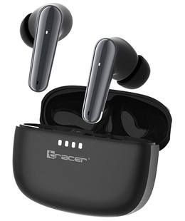 Austiņas Tracer 47733 S2 Quad Mic ANC TWS BT Headphones  Hover
