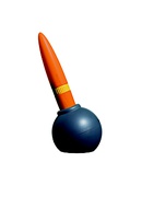  ViceVersa inky patato peeler orange 13522