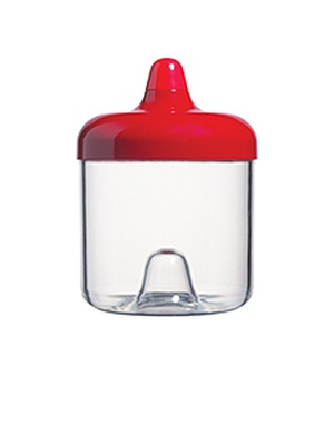  ViceVersa round canister 0.75L red 11231  Hover