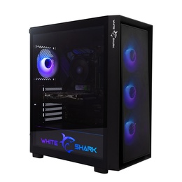  White Shark GCC-2401 Warhead-3 Black 4 Fans 12cm RGB