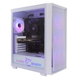  White Shark GCC-2401 Warhead-3 White 4 Fans 12cm RGB