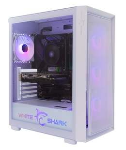  White Shark GCC-2401 Warhead-3 White 4 Fans 12cm RGB  Hover
