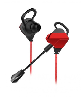Austiņas White Shark GE-536 Eagle Black/Red  Hover