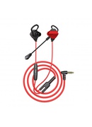 Austiņas White Shark GE-536 Eagle Black/Red Hover