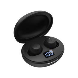 Austiņas White Shark GEB-TWS-02 Vortex Black