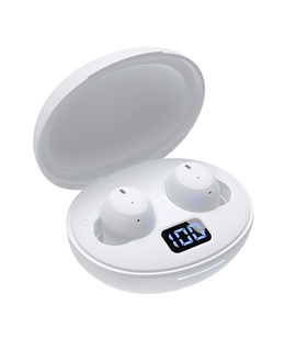 Austiņas White Shark GEB-TWS-02 Vortex White  Hover