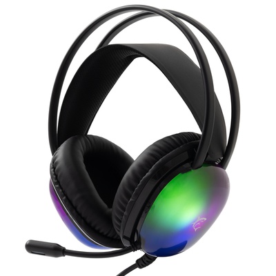 Austiņas White Shark GH-2444 Peacock Black