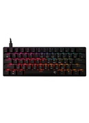 Tastatūra White Shark GK-004111 Shinobi-2 Red switch, Black US