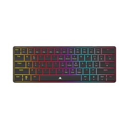 Tastatūra White Shark GK-006121 Nagamaki Black-Mechanical / US-Blue.SW