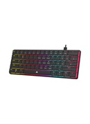Tastatūra White Shark GK-006121 Nagamaki Black-Mechanical / US-Blue.SW Hover