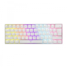 Tastatūra White Shark GK-2022 Shinobi Red Switch, White US