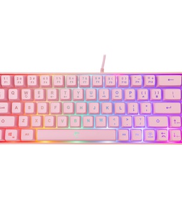 Tastatūra White Shark GK-2201 RONIN Pink-US  Hover