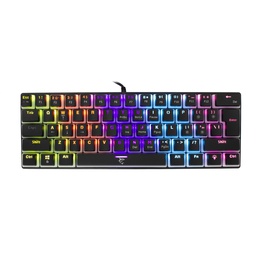 Tastatūra White Shark GK-2202 Ashiko Black/Blue US
