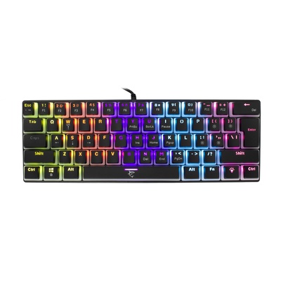 Tastatūra White Shark GK-2202 Ashiko Black/Blue US