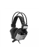 Austiņas White Shark Jaguar 7.1 GH-1946 black/silver