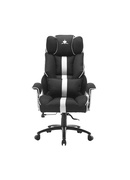  White Shark LE MANS Gaming Chair black/white Hover