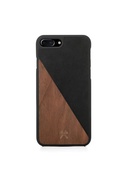  Woodcessories EcoSplit Wooden+Leather iPhone 7+ / 8+  Walnut/black eco249