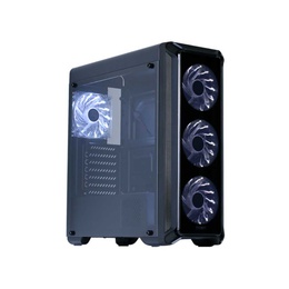  Zalman I3 Edge ATX,  White LED fan x4