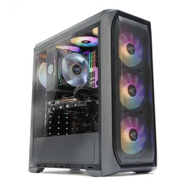  Zalman N5 MF ATX, RGB fan x4, Mesh