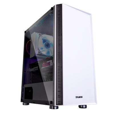  Zalman R2 White ATX, 120mm fan, T/G