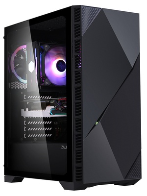  Zalman Z3 Iceberg Black ATX,T/G,ARGB Fan x 2  Hover