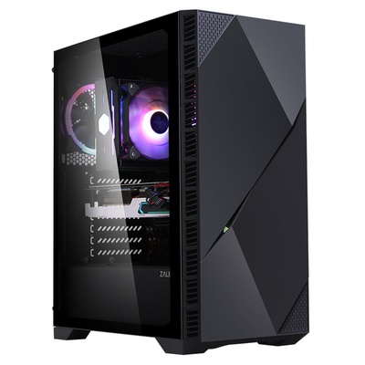  Zalman Z3 Iceberg Black ATX,T/G,ARGB Fan x 2