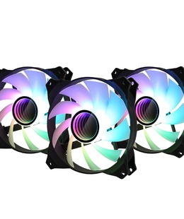  Zalman ZM-IF120 Infinity Mirror 120mm ARGB 3-Pack & Controller  Hover
