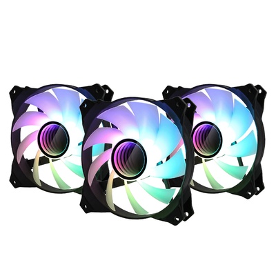  Zalman ZM-IF120 Infinity Mirror 120mm ARGB 3-Pack & Controller