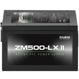  Zalman ZM500-LXII 500W, Active PFC, 85%