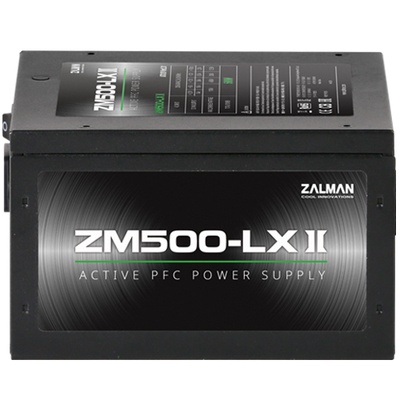  Zalman ZM500-LXII 500W, Active PFC, 85%