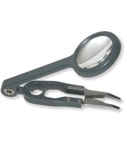  Carson palielināmais stikls Fish'n Grip 4x  Hover