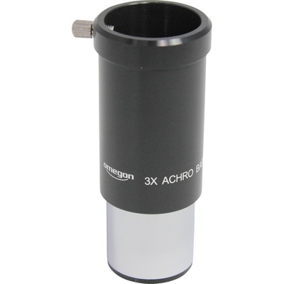 Lēce Barlow Omegon 3x, Achromatic, 1,25 "