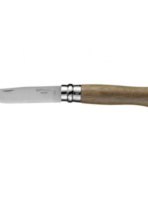  Nazis OPINEL Nr. 6, nerūsējošais tērauds, valrieksta rokturis kartona kastē  Hover
