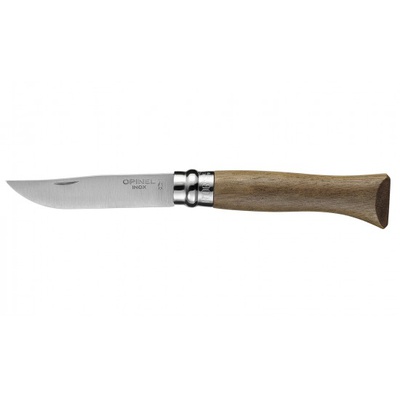  Nazis OPINEL Nr. 6, nerūsējošais tērauds, valrieksta rokturis kartona kastē