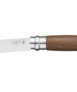  Nazis OPINEL Nr. 8, nerūsējošais tērauds, valrieksta rokturis kartona kastē  Hover