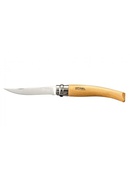  Opinel Slim Beechwood nerūsējošā tērauda nazis Nr 8