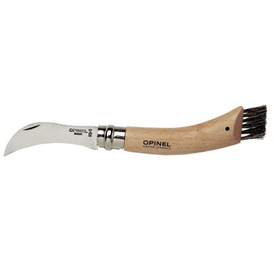  Sēņotaju nazis OPINEL Nr. 8, nerūsējošais tērauds, ozolkoka rokturis kartona kast.