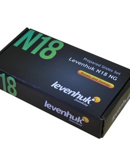  Levenhuk N18 NG Prepasarkans Slides Set ,Bioloģija un Zooloģija  Hover