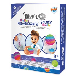  Eksperimentālais komplekts, Gumijas bumbiņas, Buki Mini Lab