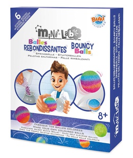  Eksperimentālais komplekts, Gumijas bumbiņas, Buki Mini Lab  Hover