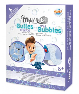  Eksperimentu komplekts, ziepju burbuļi, Buki, Mini Lab  Hover