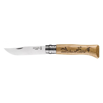  Opinel N°08 nerūsējošā tērauda ozola nazis Animal Hare