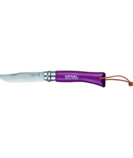  Opinel Trekking Nr 7 nerūsējošā tērauda nazis, violets  Hover
