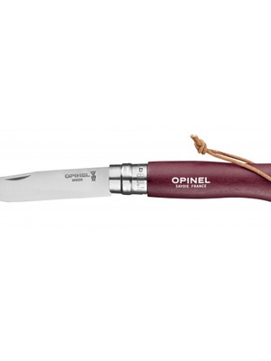  Nazis, Opinel Trekking Nr 8 Stainless Steel, Burgundija  Hover