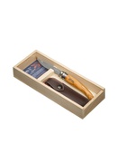  Dāvanu komplekts Opinel Slim Line 10 Olīvkoks