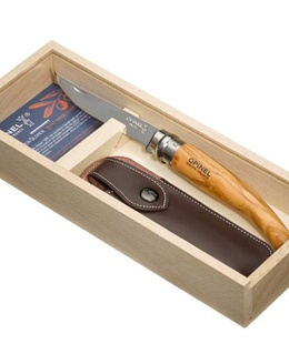  Dāvanu komplekts Opinel Slim Line 10 Olīvkoks  Hover