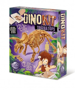  Pētnieku komplekts, Triceratops, Buki DinoKit  Hover