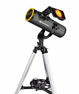  Teleskops BRESSER Solarix 76/350 18 - 175x ar saules filtru un viedtālruņa adapteri  Hover