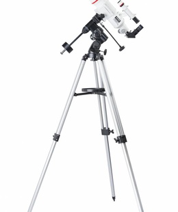  Teleskops BRESSER Refractor 90/500 EQ3 >180x ar zvaigžņu karti  Hover
